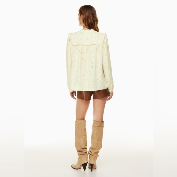 Aritzia Wilfred Nimbus Blouse Size Small - Picture 4 of 10